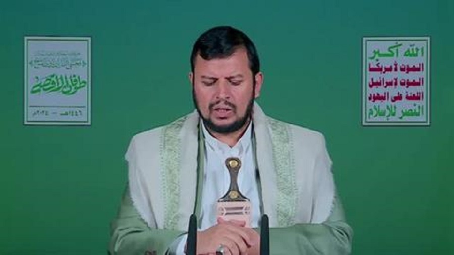 Yemen's Ansarullah movement Leader Sayyed Abdul-Malik Badredine al-Houthi